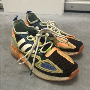 Adidas ZX 2K Boost Shoes in Cheetah Artemis